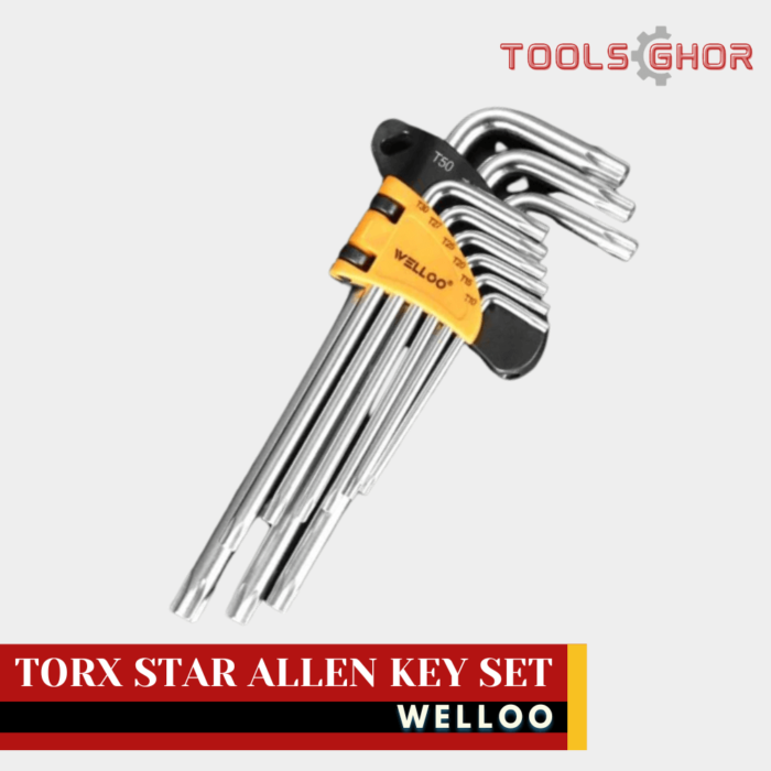 Torx Star Allen Key Set