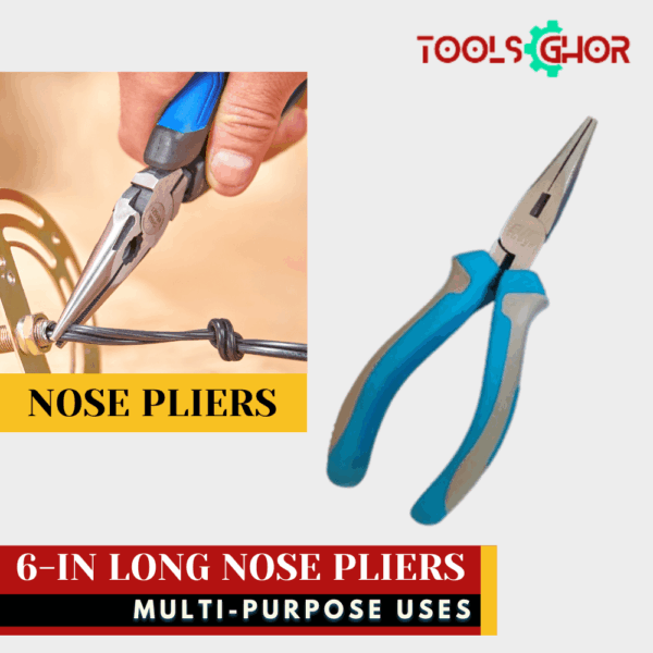 BIR 6 INCH NOSE PLIERS